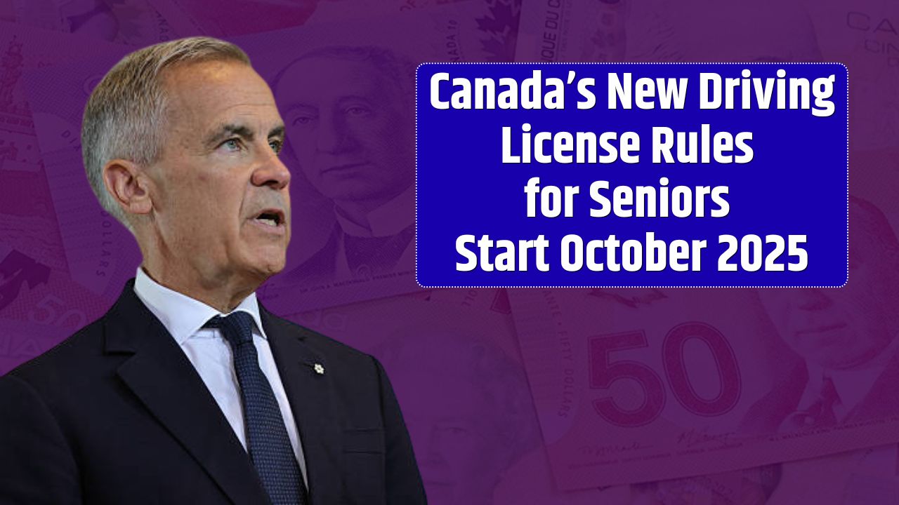 Canada’s New Driving License Rules for Seniors Start October 2025