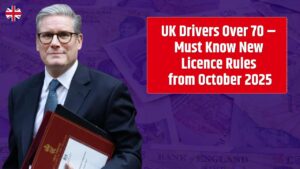 UK Drivers Over 70 – Must Know New Licence Rules from October 2025