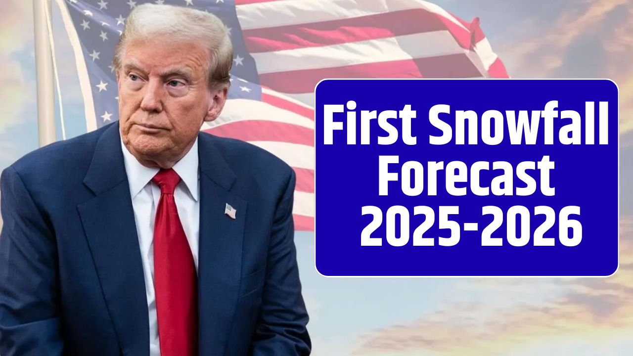 First Snowfall Forecast 2025-2026