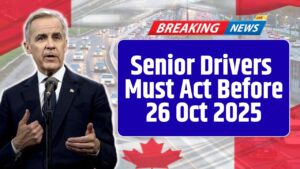 Senior Drivers Must Act Before 26 Oct 2025