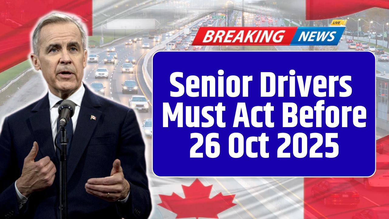 Senior Drivers Must Act Before 26 Oct 2025